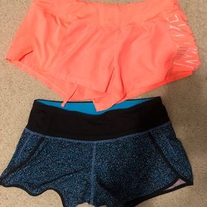 Two pairs of athletic shorts in great condition